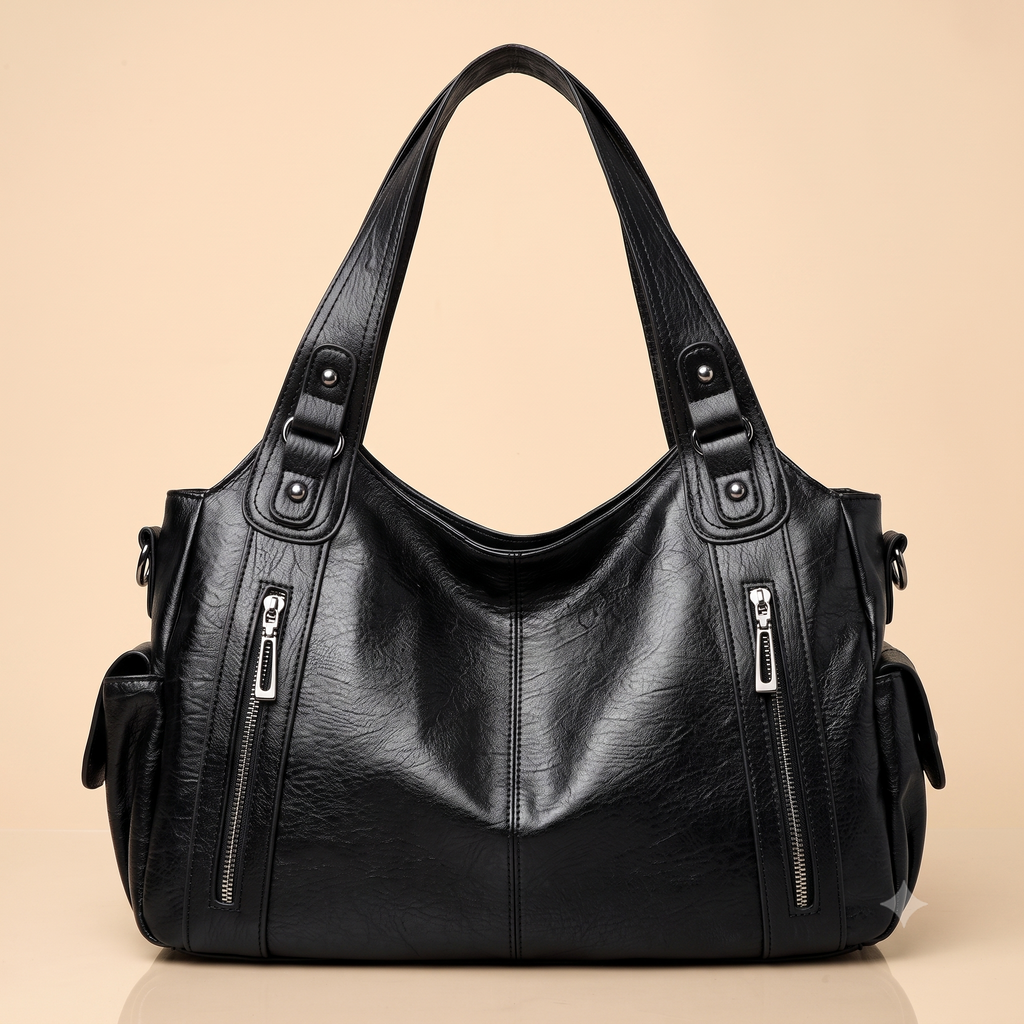 Large Capacity Retro Shoulder Bag