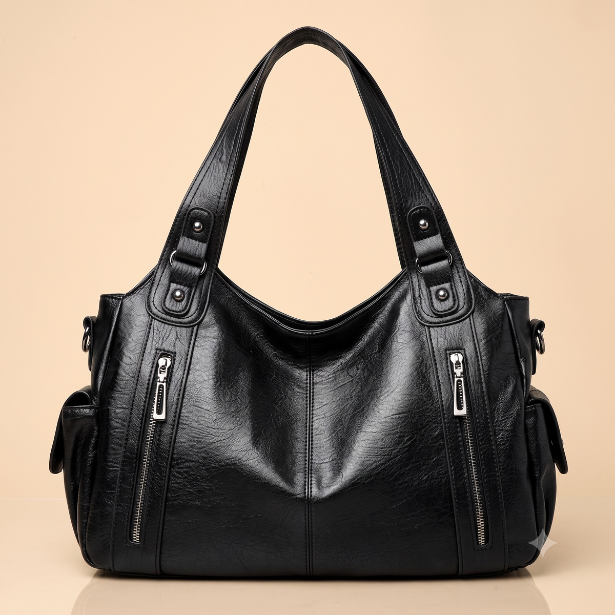 Large Capacity Retro Shoulder Bag