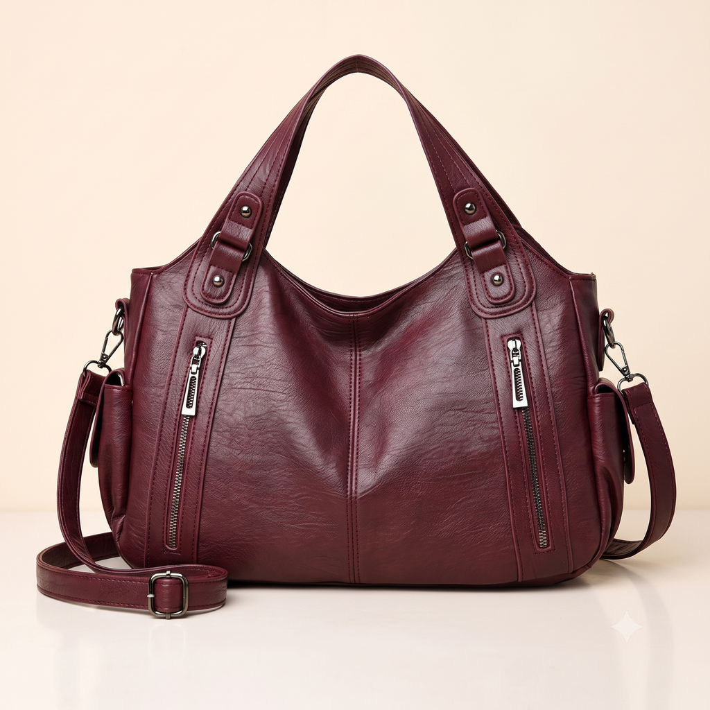 Large Capacity Retro Shoulder Bag
