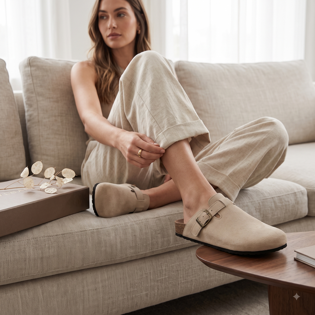 Roman Sandals Casual Half-slippers Trendy Loafers