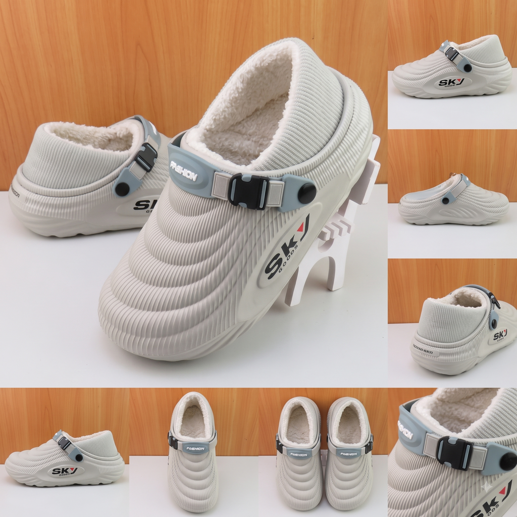 Men's Anti-Slip Cotton Slippers